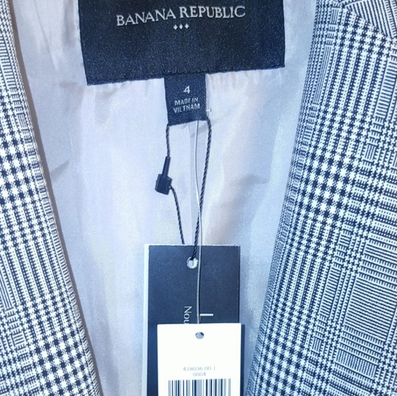 BANANA REPUBLIC RYAN PLAID SUIT - Picture 2 of 4